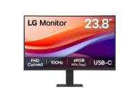 MNT_LED 23.8 LG 24U421A-B VA 5MS 100HZ USB-C HDMI FHD 1920X1080 CURVED VESA - 1